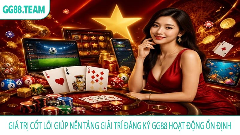 Giá trị cốt lõi giúp nền tảng giải trí đăng ký GG88 hoạt động ổn định