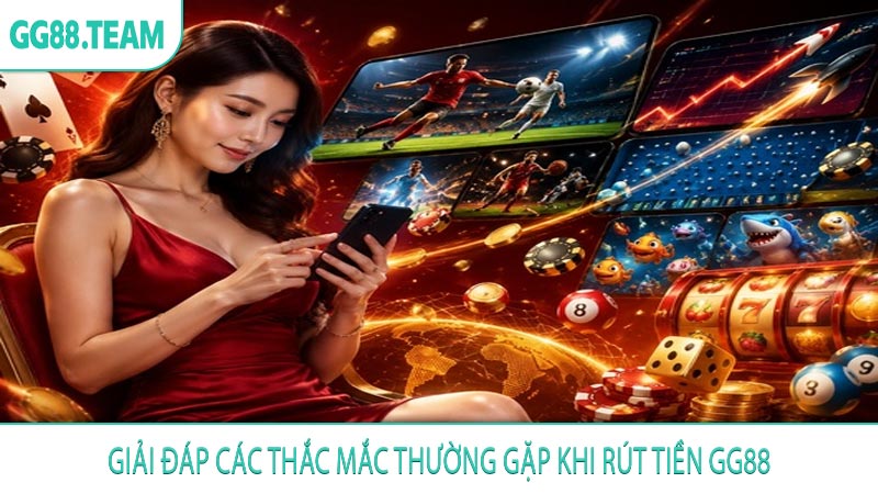 Giải đáp các thắc mắc thường gặp khi rút tiền GG88