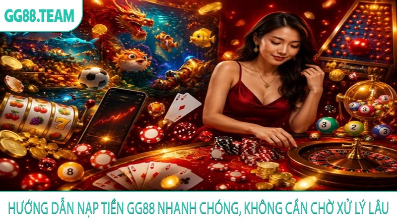 Hướng dẫn nạp tiền GG88 nhanh chóng, không cần chờ xử lý lâu